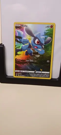 Riolu GG26/GG70 Crown Zenith Full Art Holo Rare Pokemon Card *NM* - Image 1