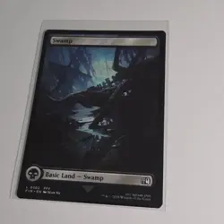 Magic: The Gathering Final Fantasy Swamp Basic Land 4 cards Multiple Artworks - Image 4