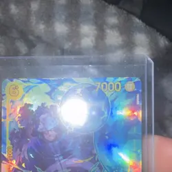 Bandai One Piece Card Game OP12 Bartholomew Kuma Secret Rare Holo Japanese - Image 3