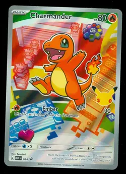 Pokemon CHARMANDER MEP 038 Ascended Heroes 1st Partner FULL ART PROMO - Card B - Image 1