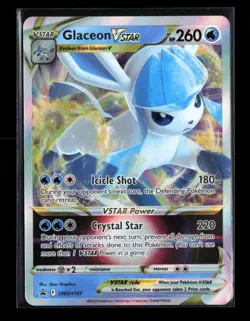 Glaceon VSTAR - Promo SWSH: Sword & Shield Promo Cards SWSH197 NM - Image 1