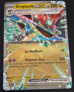 2025 DRAGAPULT EX HOLO CARD (#073/131) PRISMATIC EVOLUTIONS SET DOUBLE RARE - Image 1