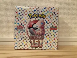 Pokemon Cards Scarlet & Violet Pokemon Card 151 Booster Box sv2a Sealed Japanese - Image 1
