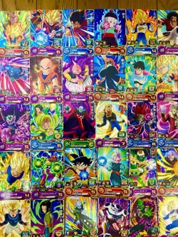 Dragon Ball Heroes Japanese Card Lot x80 | 1 Star | Common Cards | Used - Image 3