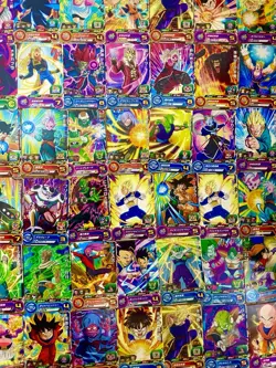 Dragon Ball Heroes Japanese Card Lot x80 | 1 Star | Common Cards | Used - Image 5