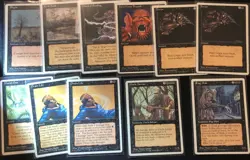 111x MTG Magic the gathering ALTERNATE 4th Edition Cards w/rares - Image 3