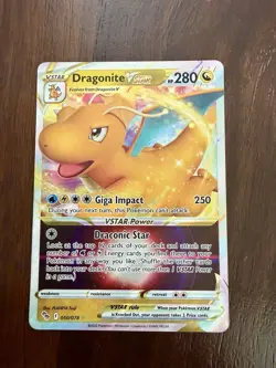 Pokemon TCG Dragonite V SWSH235 Sword & Shield Promo Holo 230 HP English Card - Image 1