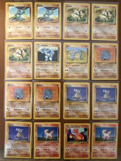 1999 Pokemon Card Lot w/ Binder - 86 Cards WOTC Base/Jungle/Fossil - Charmanders - Image 3