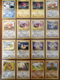 1999 Pokemon Card Lot w/ Binder - 86 Cards WOTC Base/Jungle/Fossil - Charmanders - Image 5
