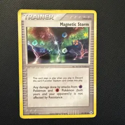 Pokemon Card - Magnetic Storm Hidden Legends 91/101 Reverse Holo MP - Image 1