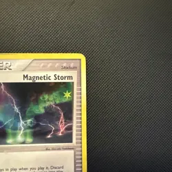 Pokemon Card - Magnetic Storm Hidden Legends 91/101 Reverse Holo MP - Image 3