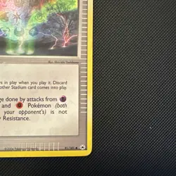 Pokemon Card - Magnetic Storm Hidden Legends 91/101 Reverse Holo MP - Image 5