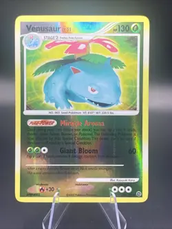 Pokemon Venusaur 20/132 Secret Wonders Reverse Holo Rare Card English 2007 - Image 1