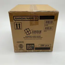 Gundam Card Game GD03 Steel Requiem Booster Box Case SEALED NEW Bandai - Image 4