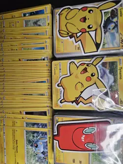 50x Electric Type Bulk Lot Pokemon Cards + 1 V Or Ex And More! - Image 1
