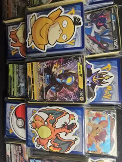 Lot of 50 Bulk Pokemon Cards + 1 V Card + More - Image 1