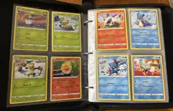 Huge Pokemon Card Lot - with binder - 202 cards - no duplicates - Image 4