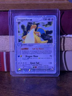 Dragonite ex #90/97 Ultra Rare Holofoil light-mod play Pokemon tcg card - Image 5