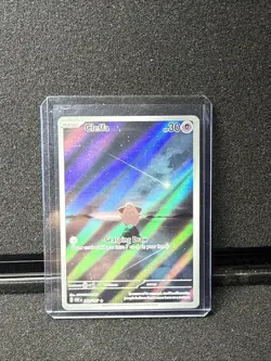 Pokemon Card TCG - Cleffa 202/197 Illustration Rare Obsidian Flames Near Mint - Image 1