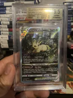 GEM MINT Leafeon VSTAR GG35/GG70 Crown Zenith Graded Pokemon Card BGS 9.5 💎 - Image 1