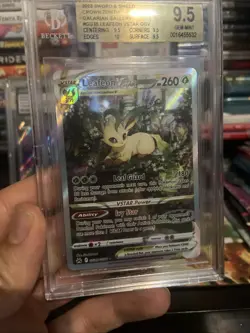 GEM MINT Leafeon VSTAR GG35/GG70 Crown Zenith Graded Pokemon Card BGS 9.5 💎 - Image 3