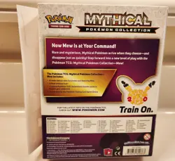 Mew Mythical Pokemon Collection ** NO CARDS**, Includes Mewtwo PIN - Image 2