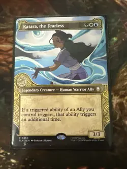 MTG Katara the Fearless (Showcase) Normal NM Avatar The Last Airbender Magic - Image 1