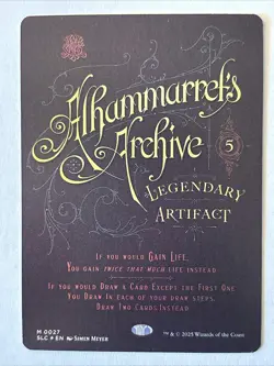 Alhammarret's Archive FOIL Secret Lair An Encyclopedia of Magic the Gathering - Image 1