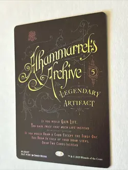 Alhammarret's Archive FOIL Secret Lair An Encyclopedia of Magic the Gathering - Image 2