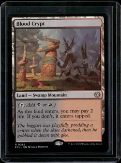 Blood Crypt - 262 - ECL - NM - MTG Magic the Gathering - Image 1