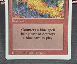 MTG Red Elemental Blast- DAMAGED -3rd Edition Magic the Gathering Card #171 - Image 4