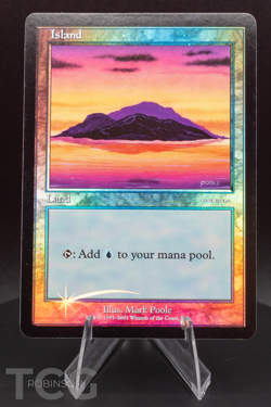 Island: 2002 Magic The Gathering - Arena Beta Promo Foil - Image 1