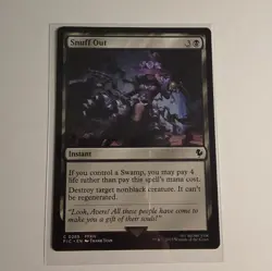 Snuff Out - Final Fantasy Commander - MTG - Image 1