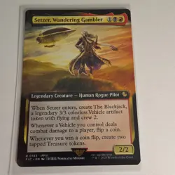 Setzer, Wandering Gambler NM Commander: Final Fantasy 0093 MTG Regular - Image 1
