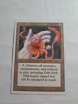 MTG: Nevinyrral's Disk (NM): Revised Edition (S) - Image 1