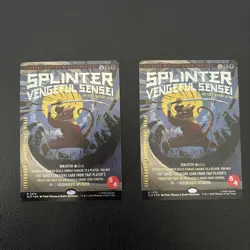 Ink-Eyes Servant of Oni Splinter Vengeful Sensei FOIL TMNT Secret Lair NM 2374 - Image 1