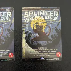 Ink-Eyes Servant of Oni Splinter Vengeful Sensei FOIL TMNT Secret Lair NM 2374 - Image 3