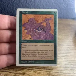 MTG Shrink Fifth Edition 326 Miscut Error Vintage 1997 - Image 1