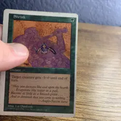 MTG Shrink Fifth Edition 326 Miscut Error Vintage 1997 - Image 3