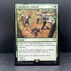 MTG Galadhrim Ambush 0038 Commander: The Lord of the Rings Rare NM - Image 2