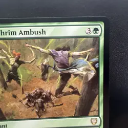 MTG Galadhrim Ambush 0038 Commander: The Lord of the Rings Rare NM - Image 3