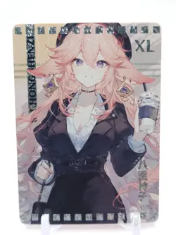 Happy Together - Anime Waifu XL Trading Card - Yae Miko - Image 1