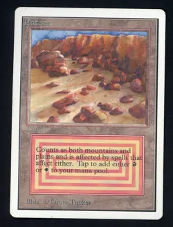 1994 MTG Magic The Gathering Unlimited Edition Plateau - Image 1