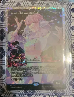 Starfield Vocalist (Showcase) Edge of Eternities Fracture Foil NM MTG 385 - Image 2