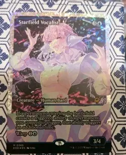 Starfield Vocalist (Showcase) Edge of Eternities Fracture Foil NM MTG 385 - Image 4