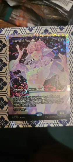 Starfield Vocalist (Showcase) Edge of Eternities Fracture Foil NM MTG 385 - Image 5