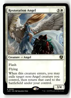 Restoration Angel 38 Rare Innistrad Remastered Magic: The Gathering Near Mint - Image 1