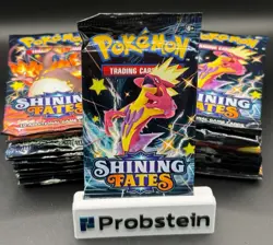 Lot of (23) Pokemon TCG Shining Fates Booster Packs SEALED - Image 1