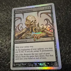 Necro-Impotence Unhinged Foil MTG Magic: the Gathering - Image 1