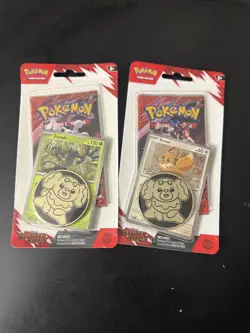 Pokemon TCG Destined Rivals Checklane Blister Pack Zarude Eevee Promo Lot Of 25! - Image 2